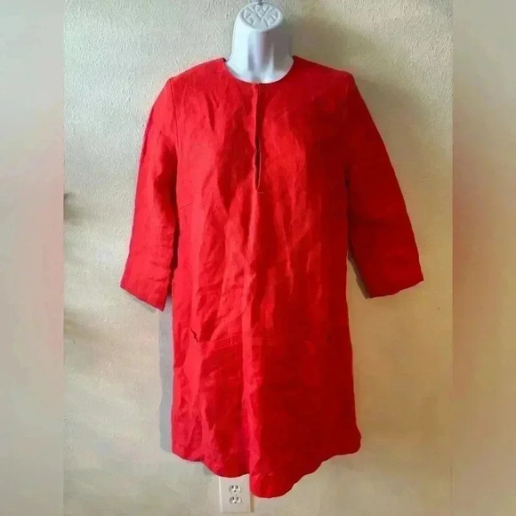 Emerson Fry Linen Dress‎ - Picture 1 of 8